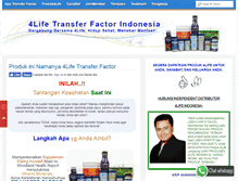 Tablet Screenshot of indonesiatransferfactor.com